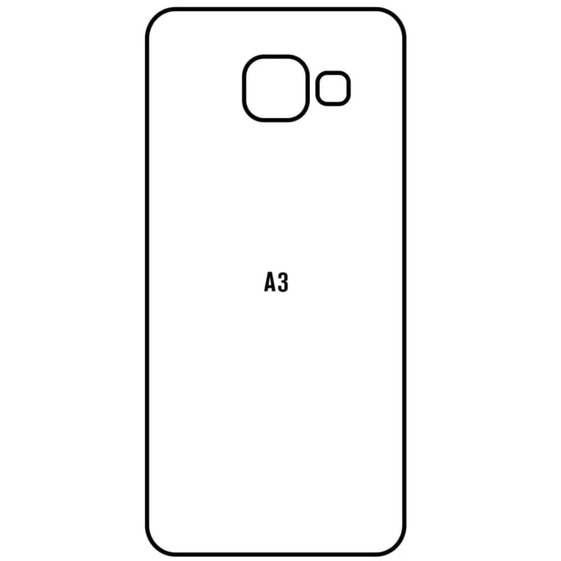 Ochranná fólia Sunshine Hydrogel pre Samsung Galaxy A3 2016 (SM-A310) Variant:: zadná matná