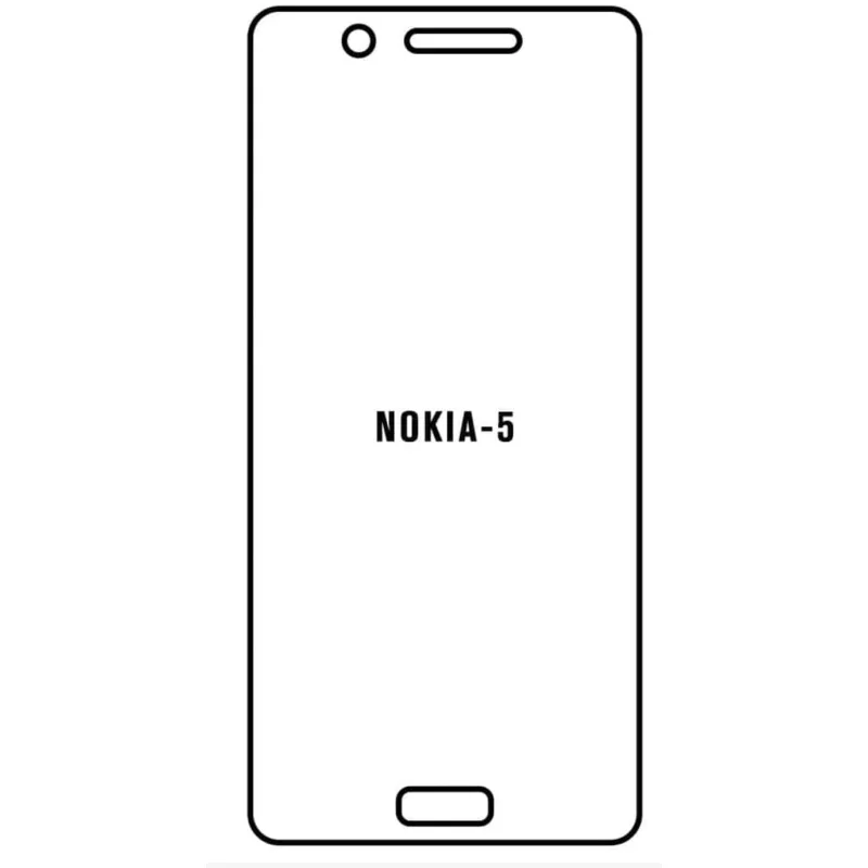 Ochranná fólia Sunshine Hydrogel pre Nokia 5 Variant:: predná čirá