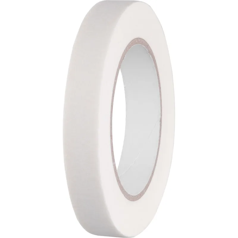 Páska Strend Pro, 19 mm, L-50 m, Krep, maliarska, maskovacia, lepiaca, biela