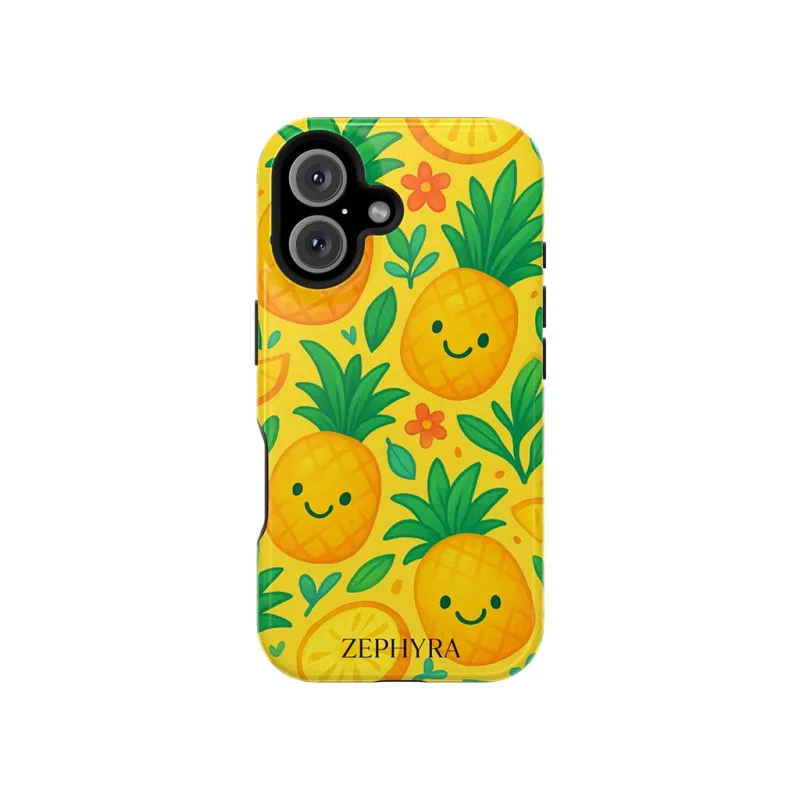ZEPHYRA Pineapple Pop - iPhone 17 Kryt