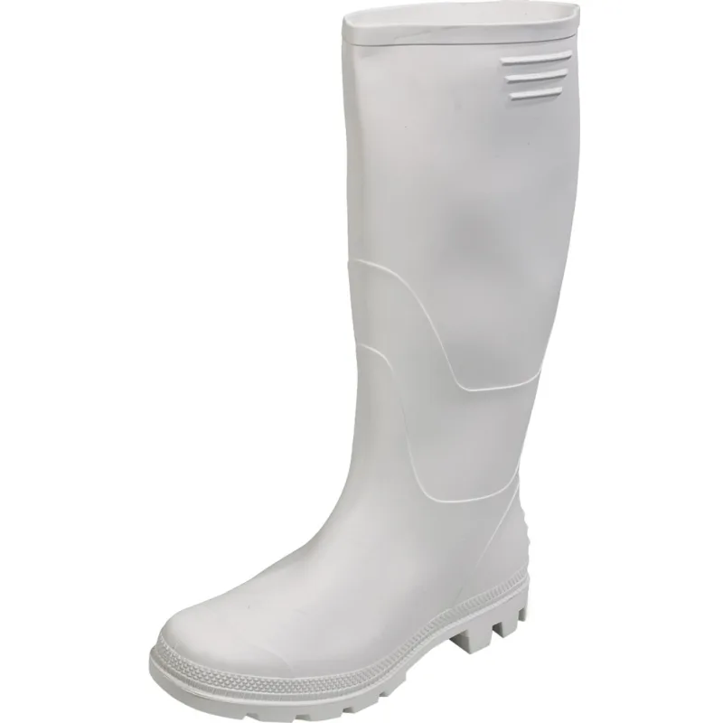 Čižmy Boots Ginocchio, biele, PVC, záhradné, veľkosť 44