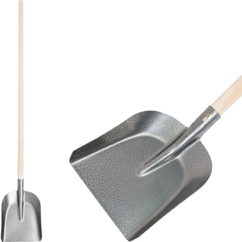 Lopata S504-2.WH Universal, 280x235 mm, s drevenou násadou