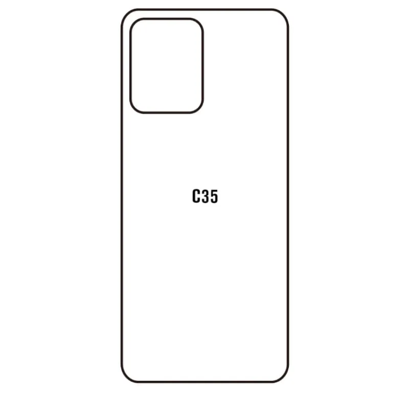 Ochranná fólia Sunshine Hydrogel pre Realme C35 Variant:: zadná matná