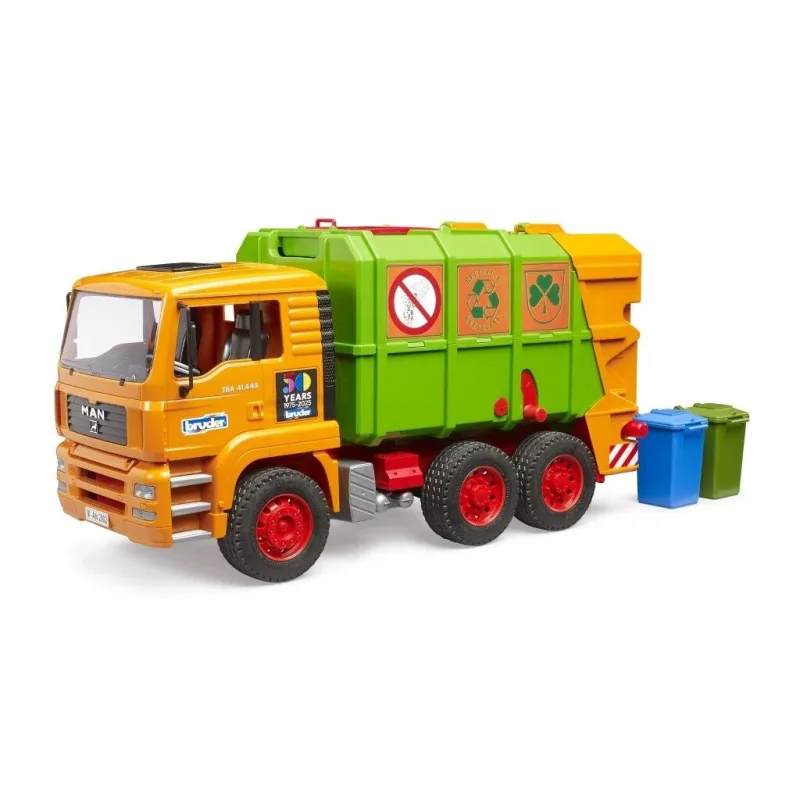 Bruder 1056 Smetiarske auto MAN TGA