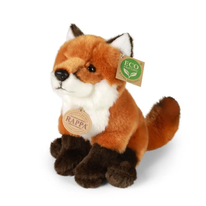 Plyšová líška sediaca 21 cm ECO-FRIENDLY