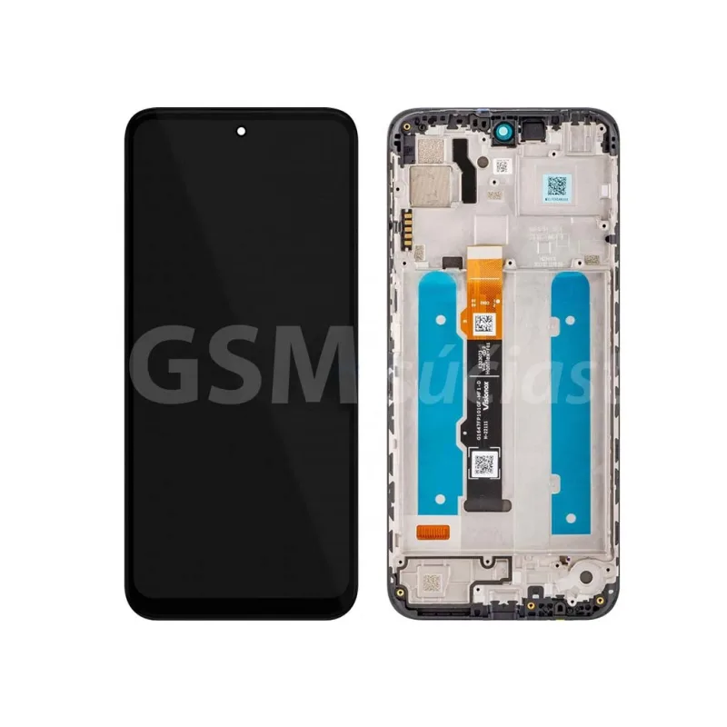 LCD displej + Dotykové sklo Motorola Moto G31 + Rám OLED Farba: Čierna