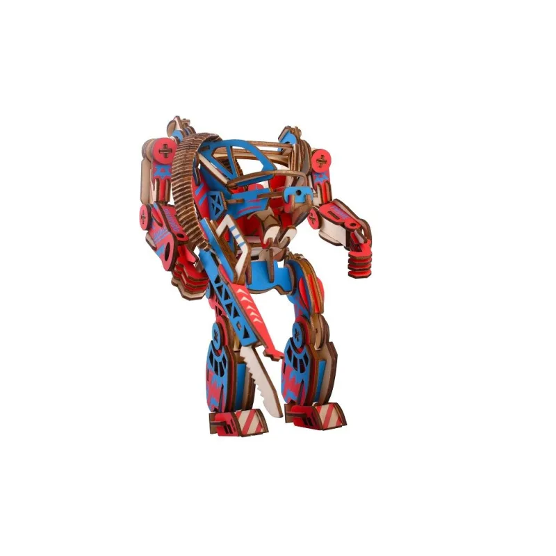 Woodcraft Drevené 3D puzzle Powersuit