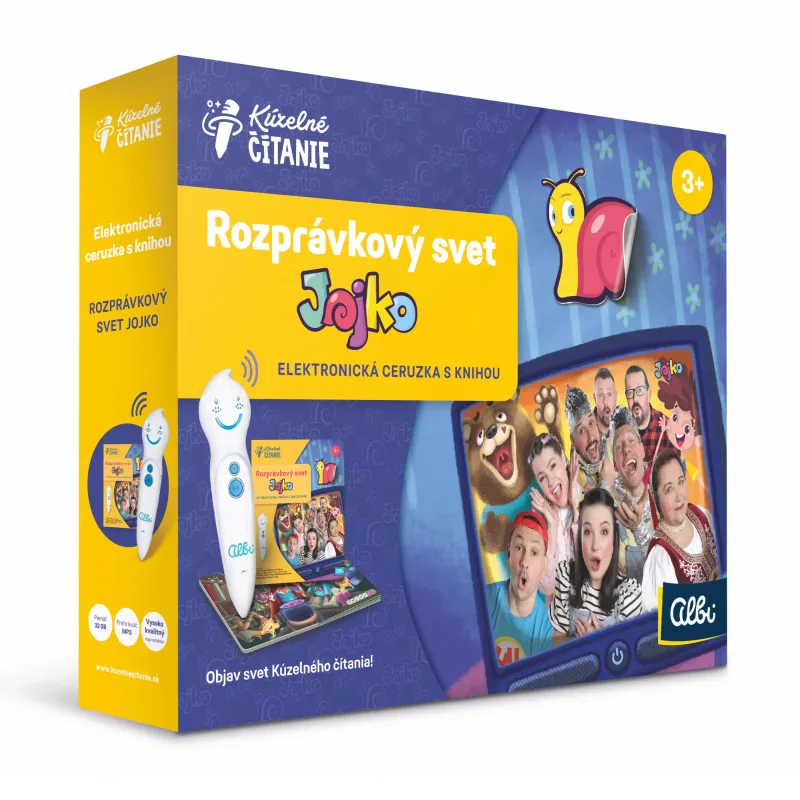 Albi Kúzelné čítanie Rozprávkový svet Jojko s elektronickou ceruzkou Albi