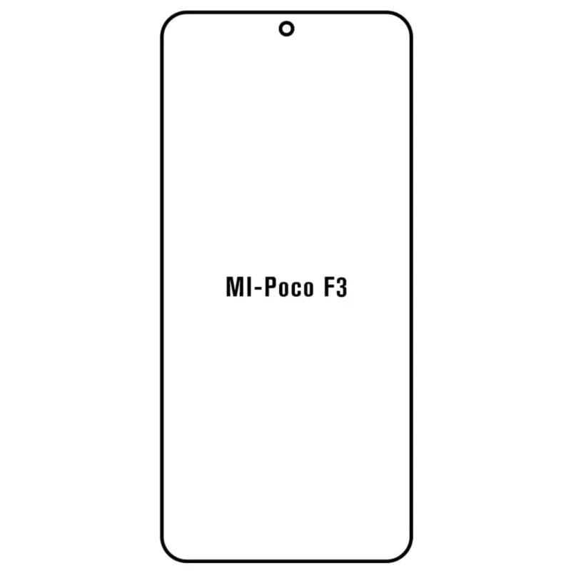 Ochranná fólia Sunshine Hydrogel pre Xiaomi Poco F3 Variant:: predná matná