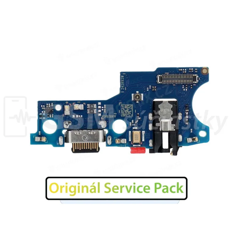 Doska nabíjania Samsung A145 Galaxy A14 - nabíjací konektor, mikrofón - Originál