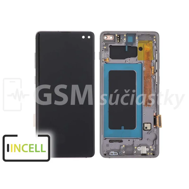 Samsung G975 Galaxy S10 Plus - LCD displej + Dotykové sklo a Rám