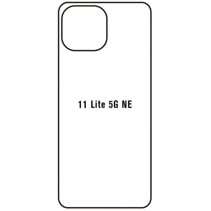 Ochranná fólia Sunshine Hydrogel pre Xiaomi 11 Lite 5G NE Variant:: zadná matná