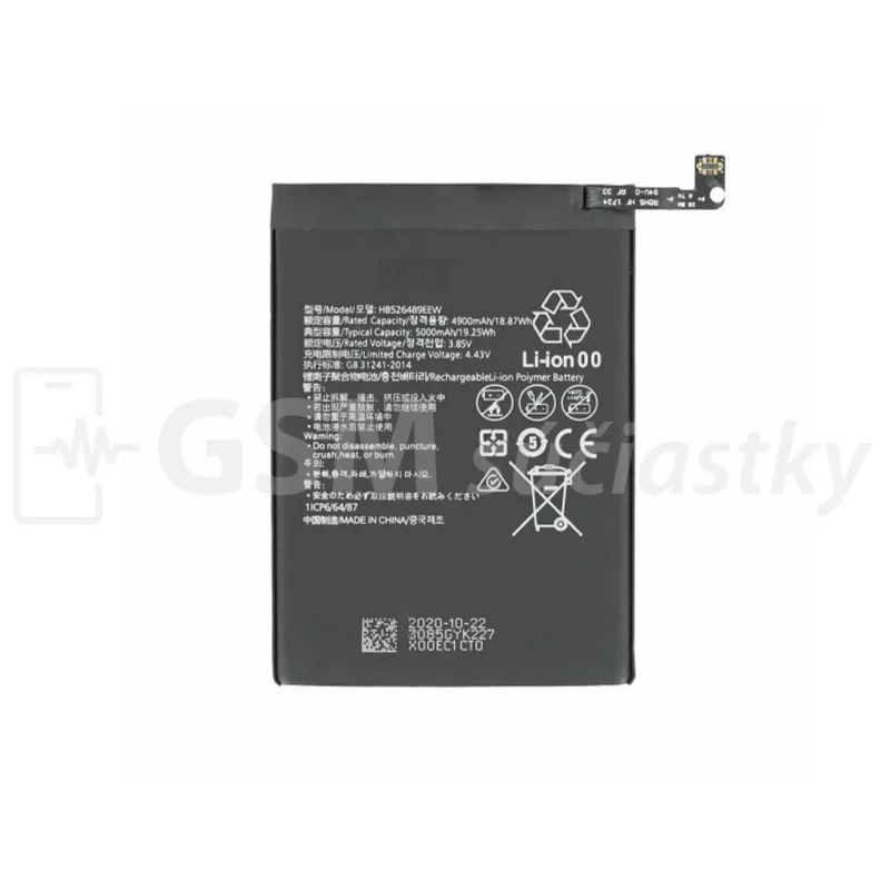 Batéria Huawei P Smart 2021, Honor 10X lite - HB526488EEW Farba: OEM