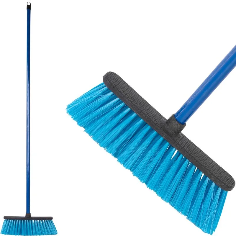 Metla Cleonix B0685, mix farieb, násada 120 cm, 32 cm