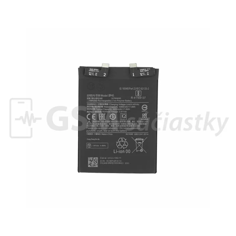 Batéria Xiaomi 12 Pro - BP45 Variant:: OEM