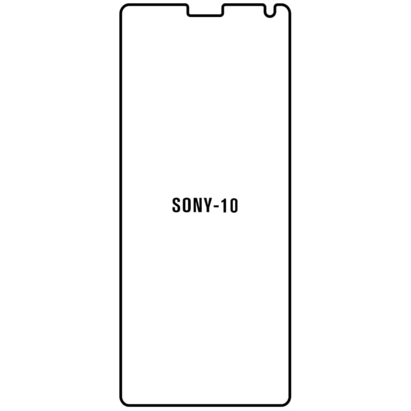 Ochranná fólia Sunshine Hydrogel pre Sony Xperia 10 Variant:: predná čirá