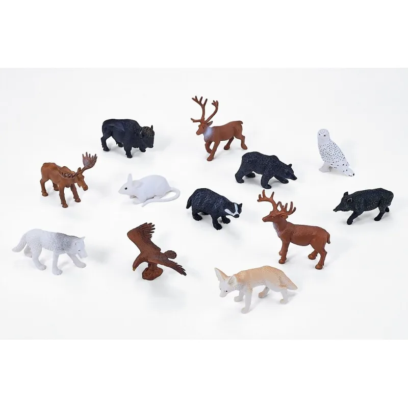 Mojo Mini svet Lesné zvieratká 12 ks