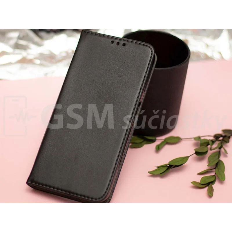 Smart Book Knižkový kryt iPhone 16 Pro Max, čierne