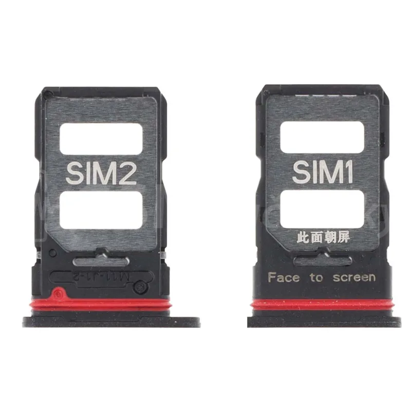 Držiak SIM karty Xiaomi Poco F5 Pro Farba: Čierna