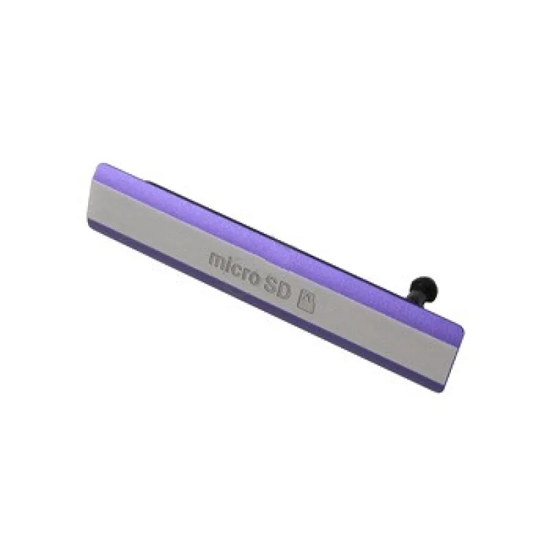 Kryt Sony D6503 Xperia Z2 - Krytka pamäťovej karty Farba: Fialová - Originál - 1284-6811