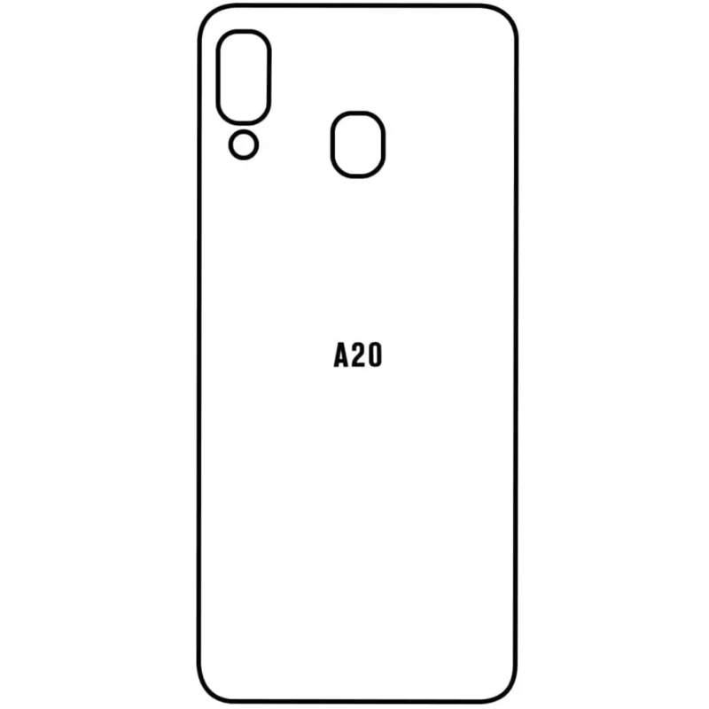 Ochranná fólia Sunshine Hydrogel pre Samsung Galaxy A20 (SM-A205) Variant:: zadná matná