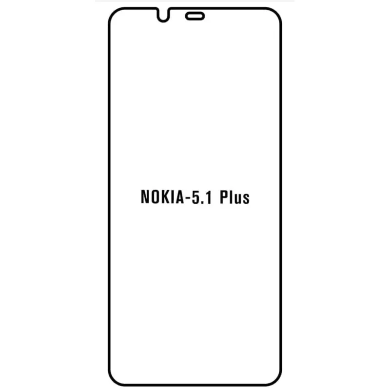 Ochranná fólia Sunshine Hydrogel pre Nokia 5.1 Plus Variant:: predná čirá