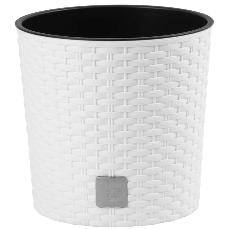 Kvetináč s vložkou RATO Round 200 – biely