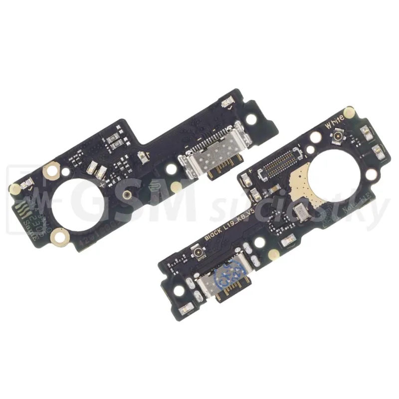 Doska nabíjania Xiaomi Poco M4, Poco M5, Redmi 10 5G - nabíjací konektor, mikrofón Variant:: nabíjací konektor