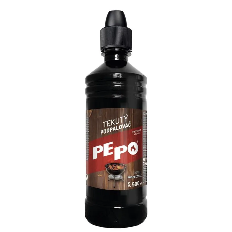Podpaľovač PE-PO tekutý, 500 ml