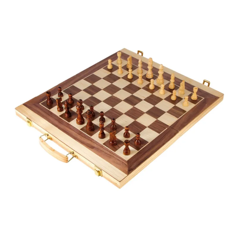 Kufrík na šach a backgammon