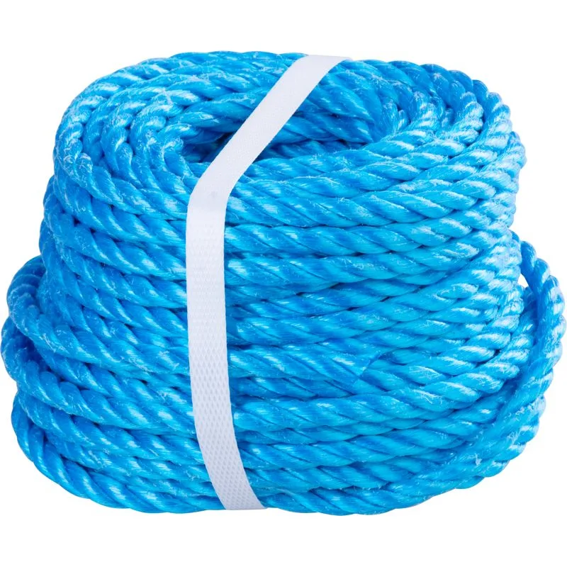 Lano Strend Pro Premium, PP, 8 mm, stáčané, modré, 20 m