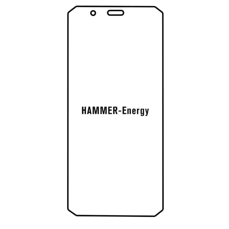 Hydrogel ochranná fólia pre MyPhone Hammer Energy Variant:: predná čirá