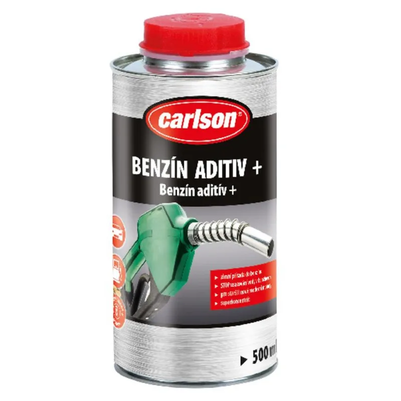 Aditívum do benzínu PLUS Carlson, na auto, 500 ml