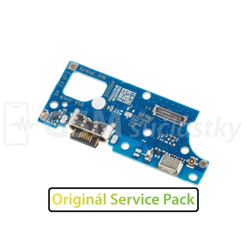 Doska nabíjania Motorola Moto G22 - nabíjací konektor, mikrofón Originál