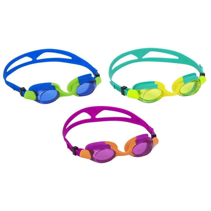 Okuliare Bestway® 21065, Lightning Pro Goggles, mix farieb, plavecké