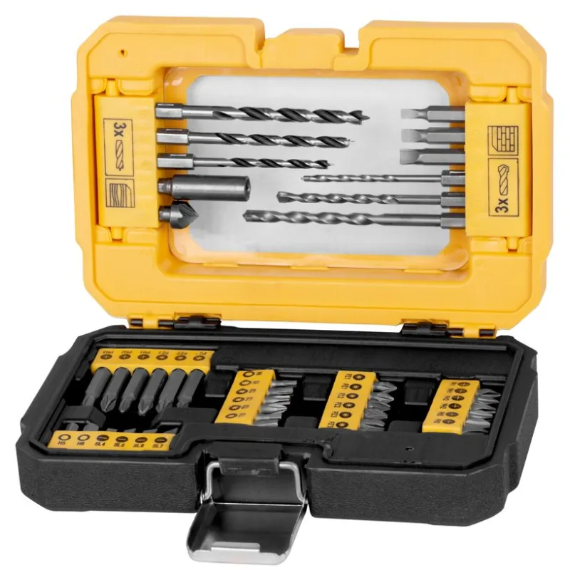 Sada vrtákov a bitov Strend Pro – Cr-V, 41 ks, v kufríku