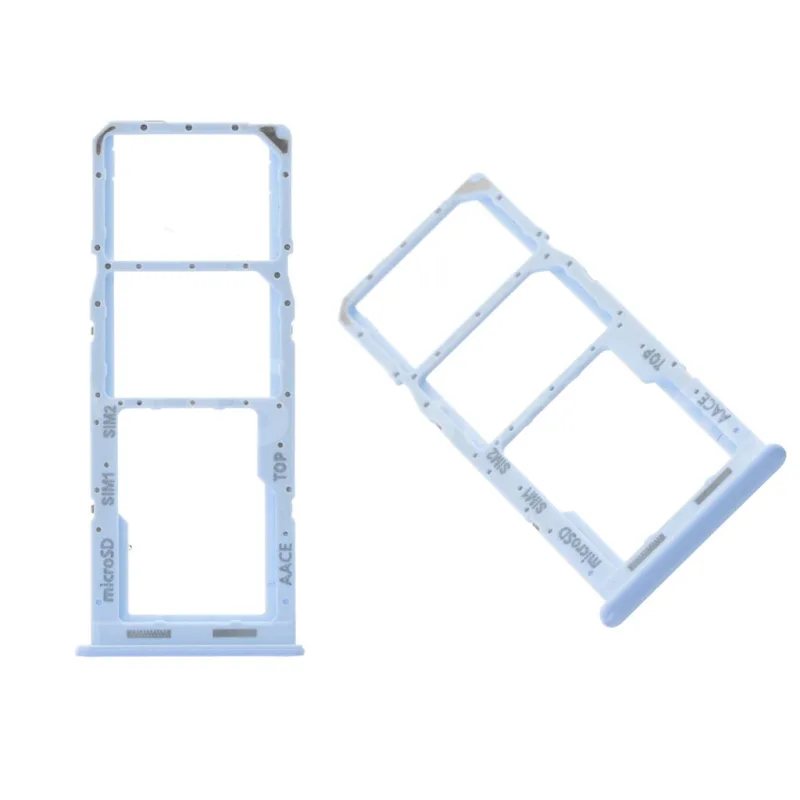 Držiak SIM karty a SD karty Samsung Galaxy A13, A135F, A137F Farba: Modrá
