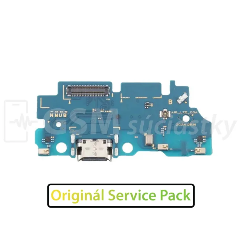 Doska nabíjania Samsung Galaxy A17 4G, A175 - nabíjací konektor, mikrofón - Originál