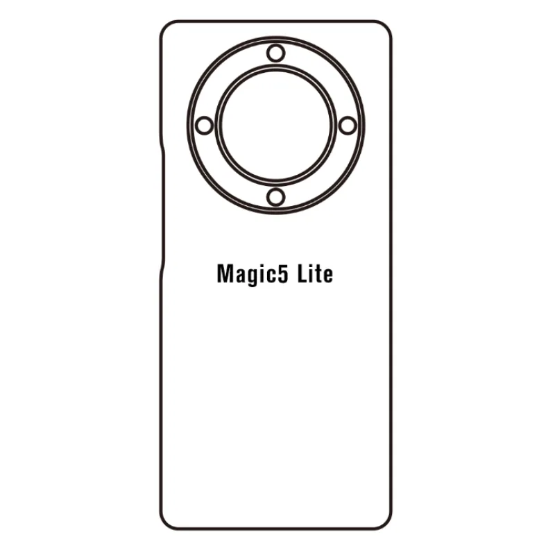 Ochranná fólia Sunshine Hydrogel pre Honor Magic 5 Lite 5G Variant:: zadná matná