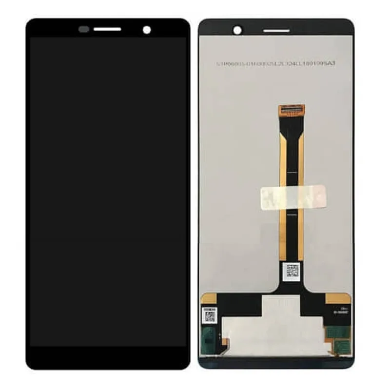 LCD Displej + Dotykové sklo Nokia 7 Plus Farba: Čierna