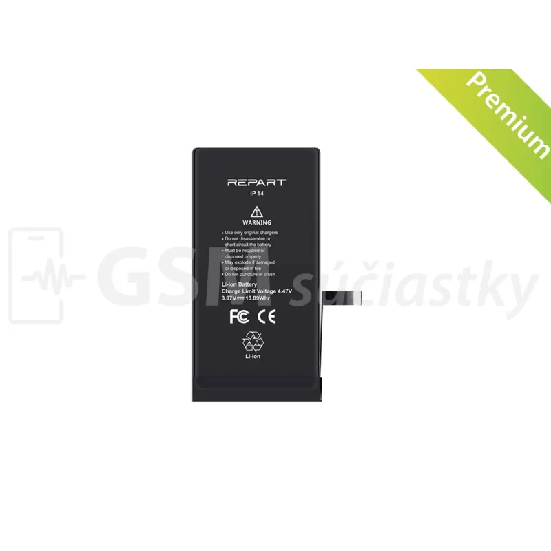 Batéria s vyššou kapacitou pre iPhone 14 - 3590 mAh