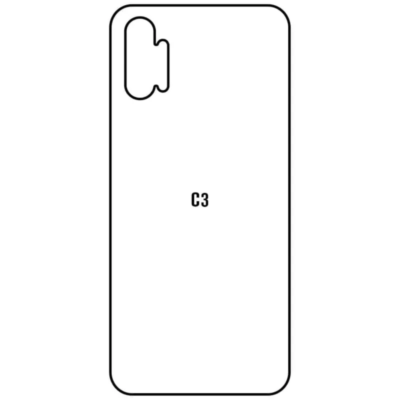 Ochranná fólia Sunshine Hydrogel pre Realme C3 Variant:: zadná čirá