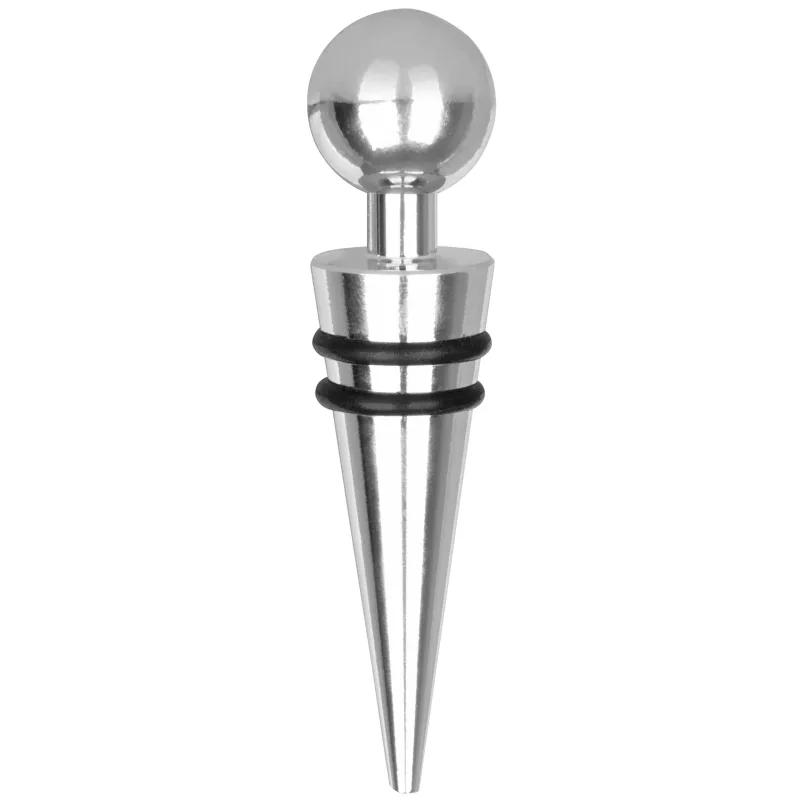Zátka na víno MagicHome, 9 cm, elegantná, kovová
