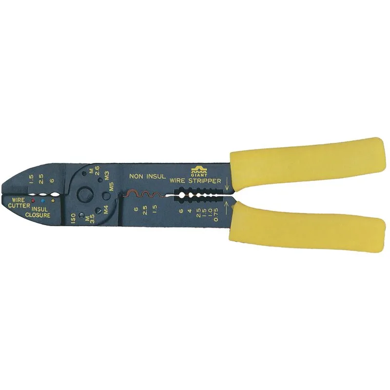 Odblankovacie a krimpovacie kliešte Strend Pro, 210 mm