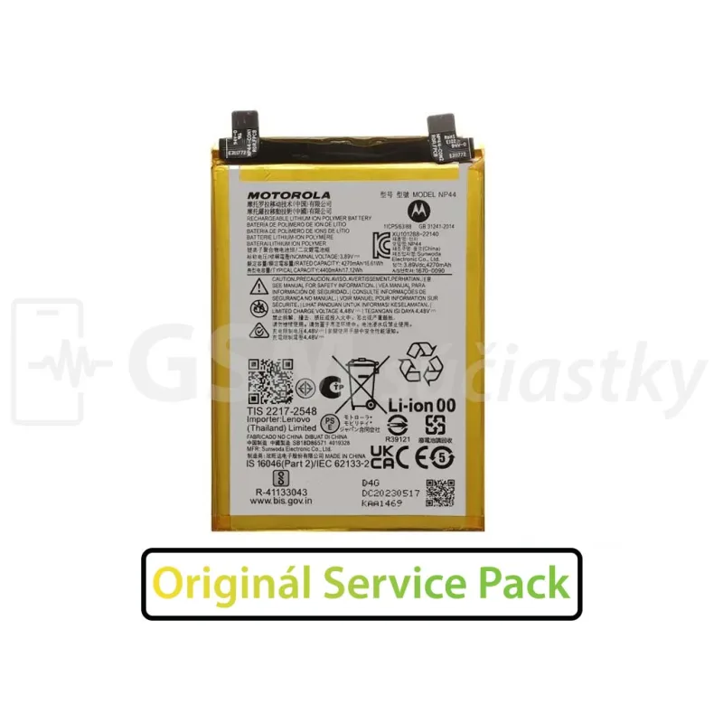Batéria Motorola Edge 40, Edge 30 Fusion - NP44 Originál
