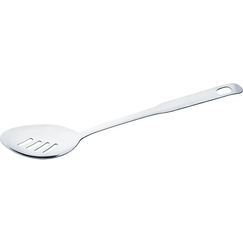 Servírovacia lyžica MagicHome, nerez, 33 cm, s otvormi
