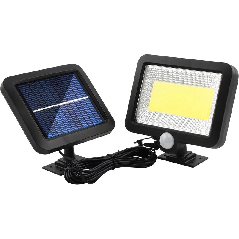 Solárne svietidlo STREND PRO LED, 180 lm, senzor pohybu, 15x12,7x2,5 cm