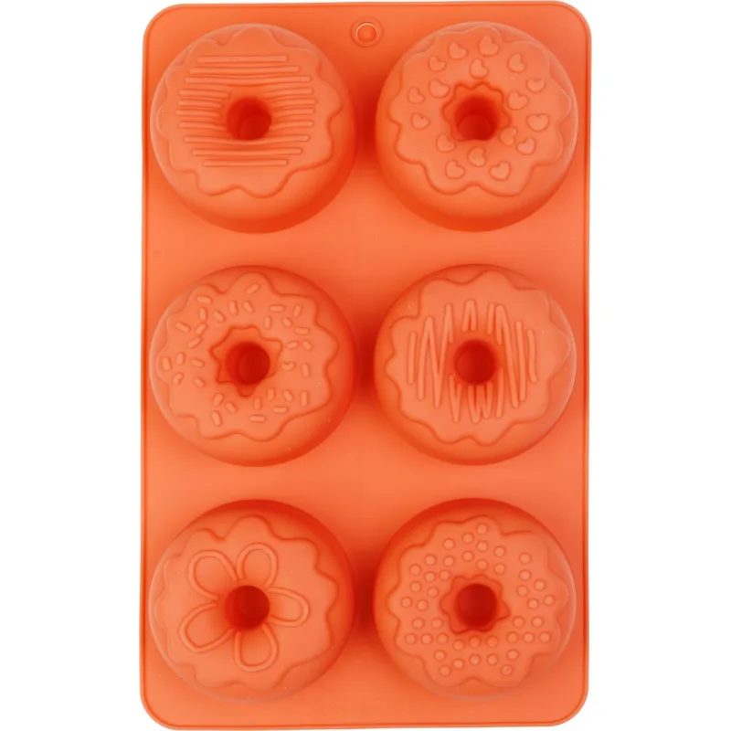 Forma MagicHome, na pečenie, na donuty, silikón, 27x16x3 cm