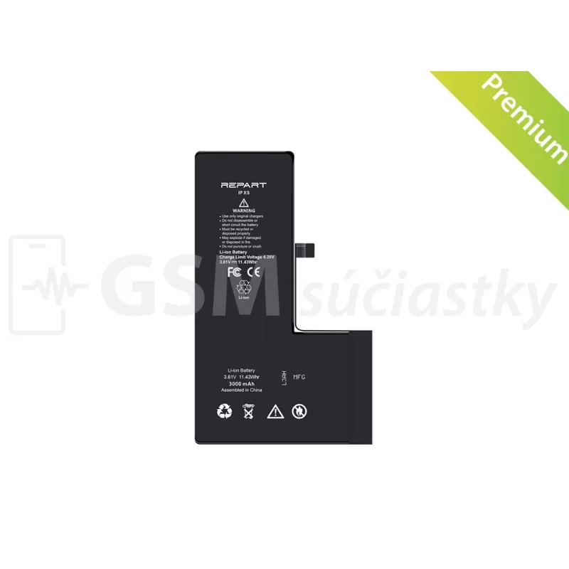 Batéria s vyššou kapacitou pre iPhone XS - 3000mAh