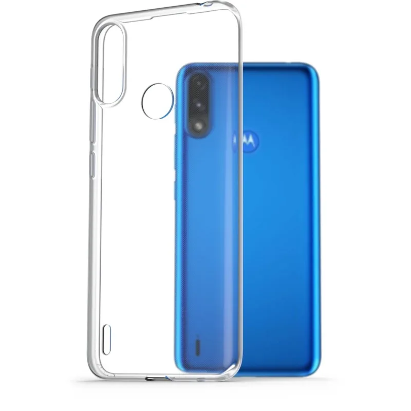 Transparentné Puzdro priesvitné silikónové Motorola Moto E7 Power, E7i Power Farba: Priesvitné 2192